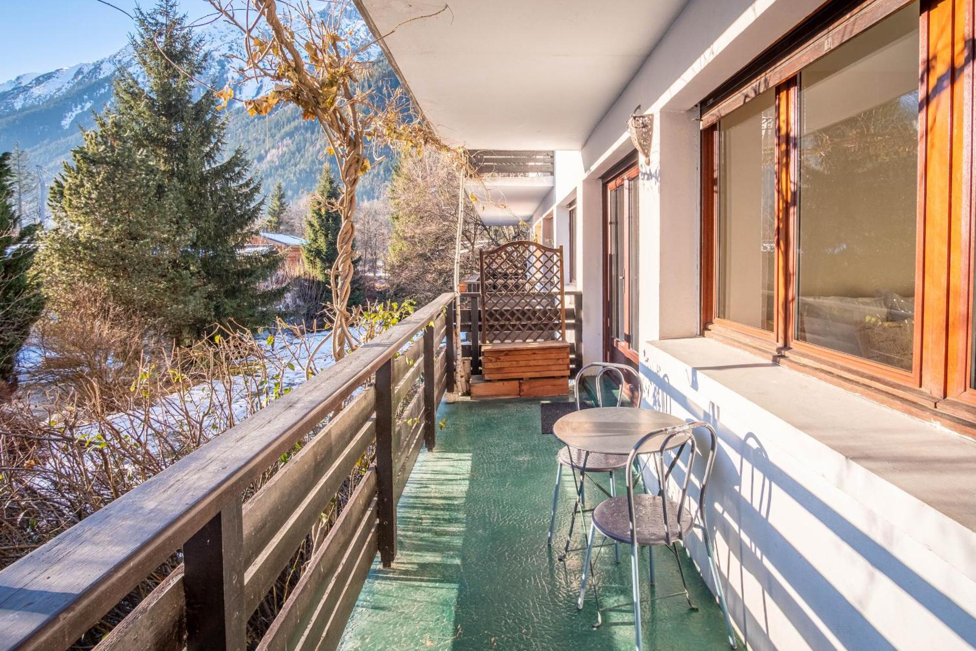 Les Tussilages - Terrasse Vue Mont-blanc Apartamento Chamonix