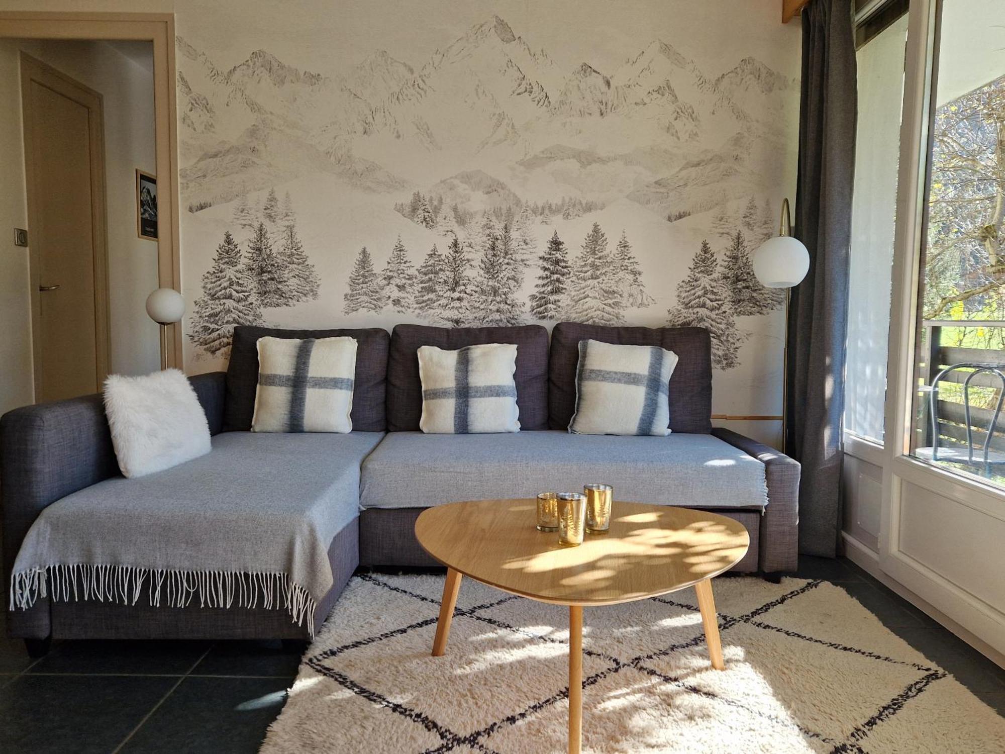 Les Tussilages - Terrasse Vue Mont-blanc Apartamento